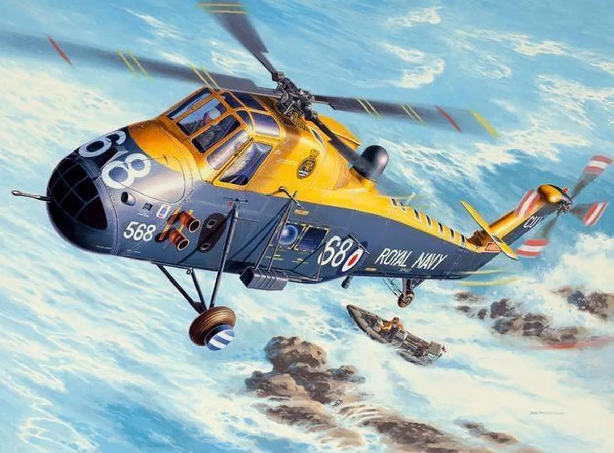 Revell Westland Wessex HAS Mk.3 1:48 Montagekit