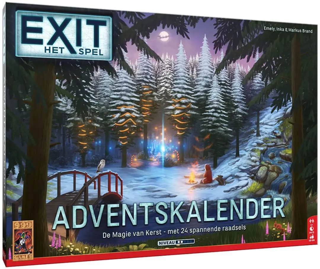999 Games Exit Adventskalender Kerst