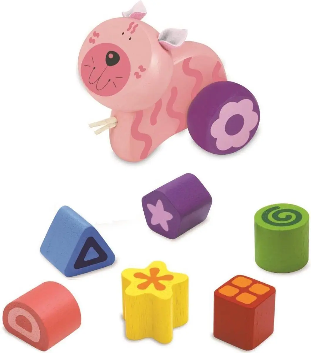 Simply for Kids I'm Toy Loop Duwwagen Poes - Roze