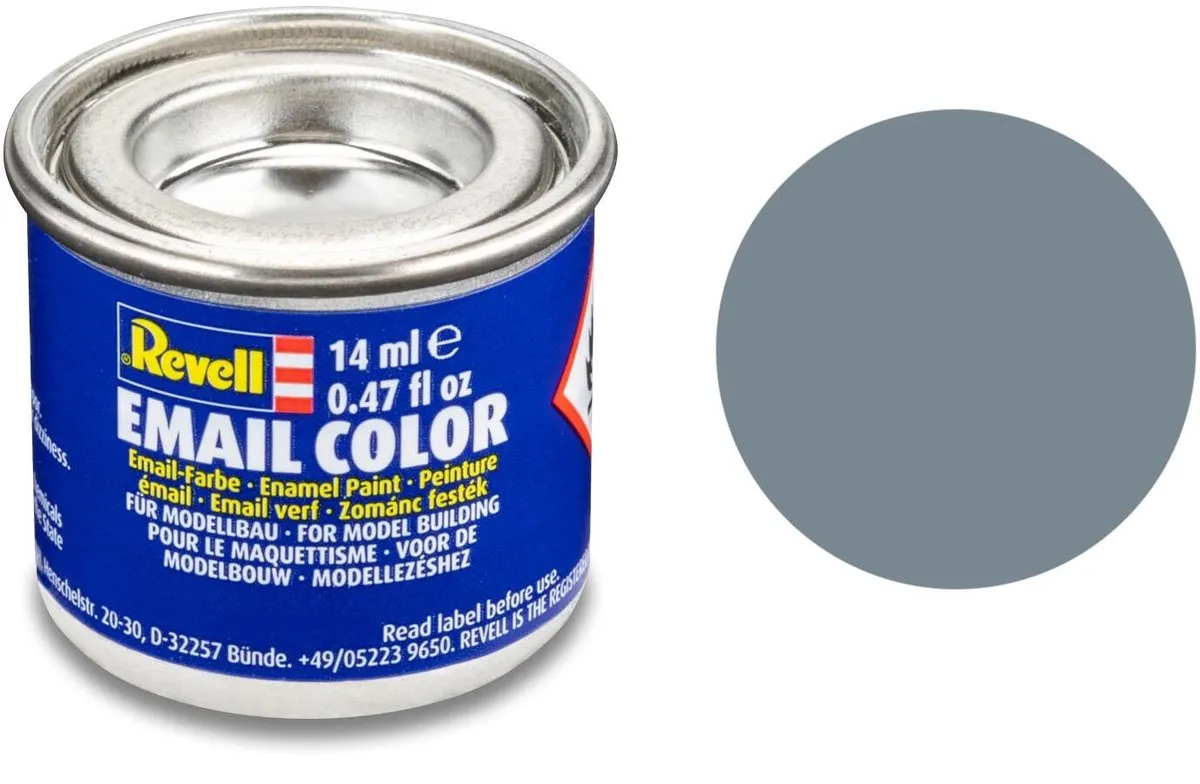 Revell Enamel Verf #57 Grey Matt 14ml