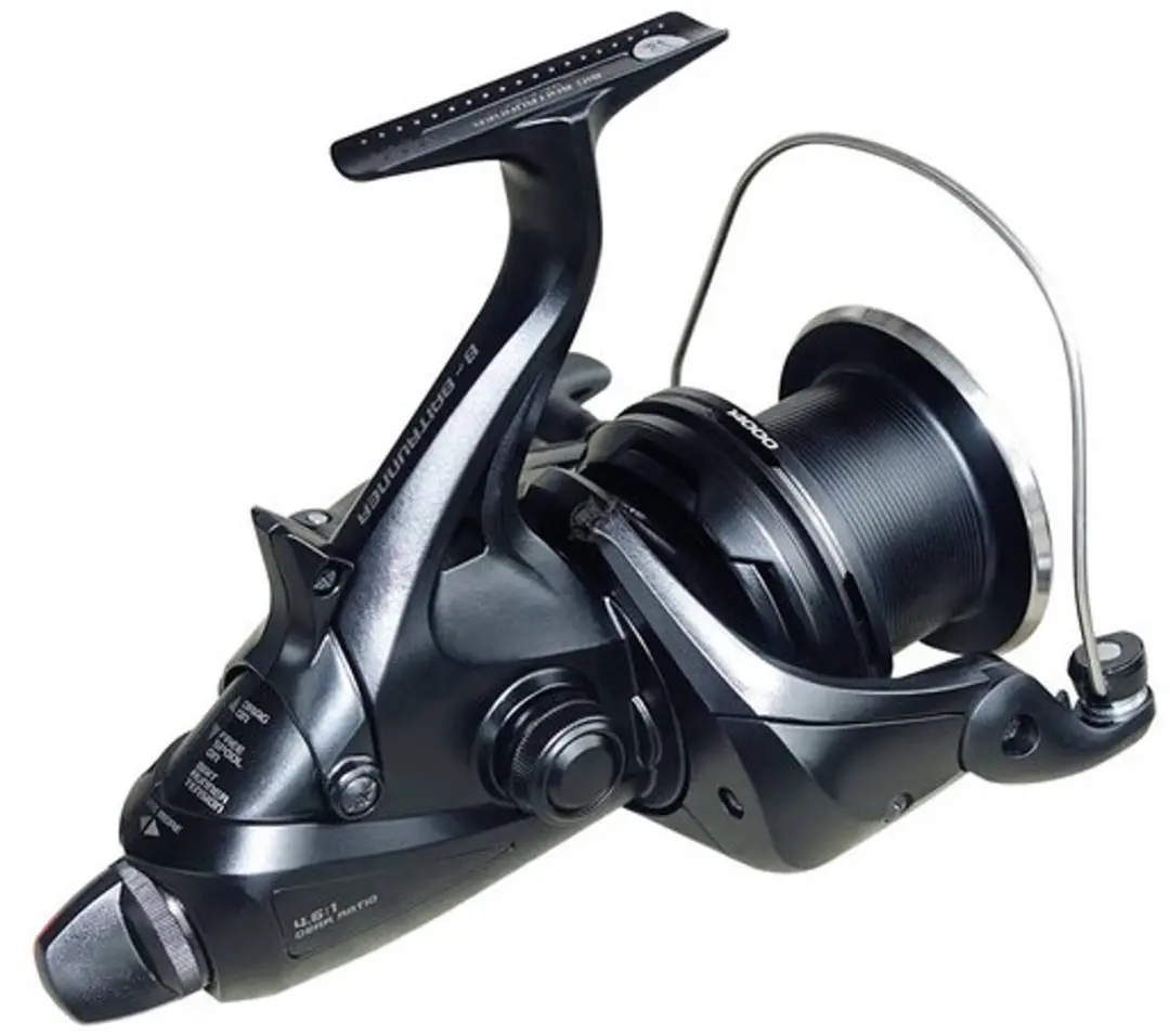Shimano Big Baitrunner XT-B LC Molen - 5 Lager - Zwart - afbeelding 4 van 5