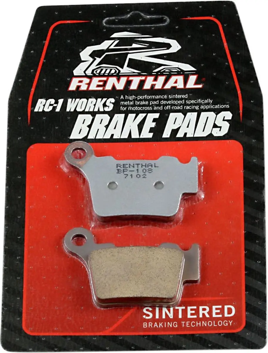 Renthal Rc-1 Worksbp-108 Remblok Grijs