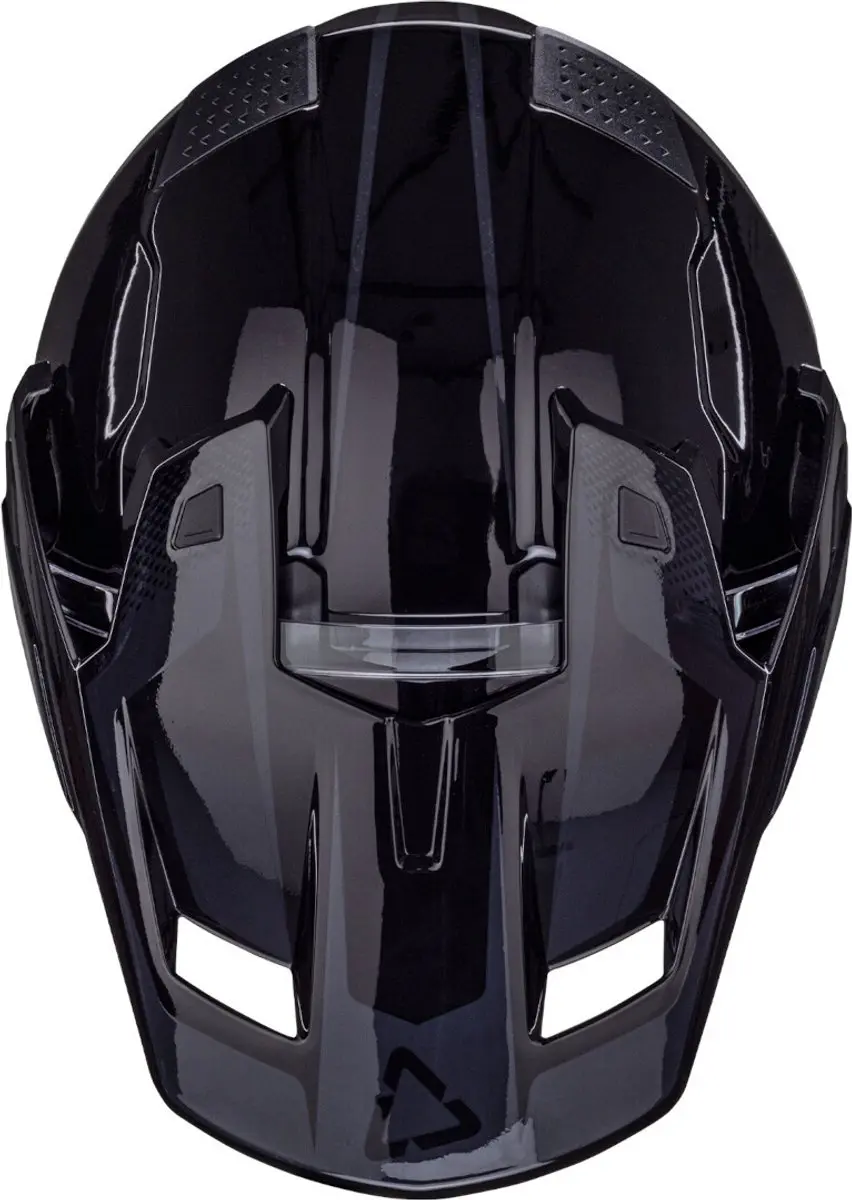Leatt ADV 8.5 Stealth Integraalhelm S - Zwart/Grijs