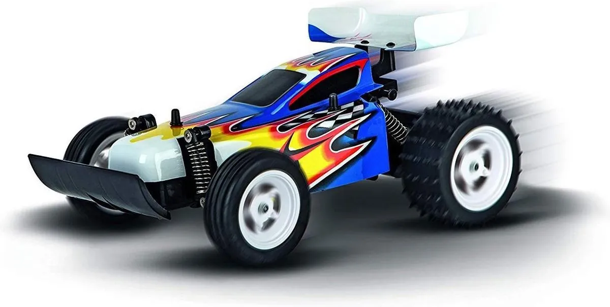 Carrera 1:16 2,4GHz RC Blauwe Buggy