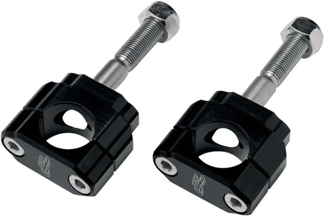 Renthal Zero Offset Suzuki Stuurpenklem 28.6mm - Zwart/Zilver - afbeelding 2 van 2