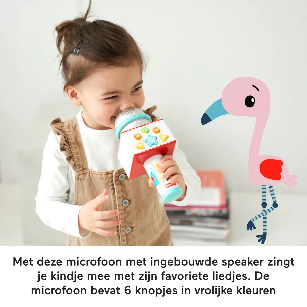 Fisher-Price Meezing Microfoon - Speelgoed vanaf 3 jaar
