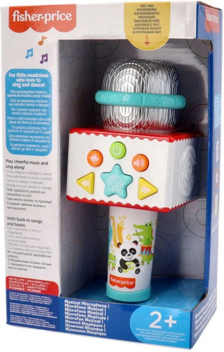 Fisher-Price Meezing Microfoon - Speelgoed vanaf 3 jaar