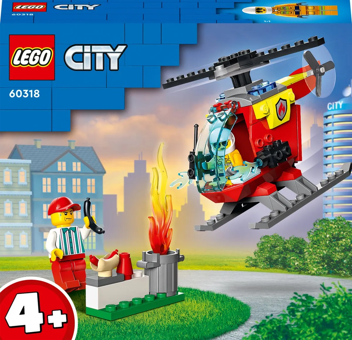 LEGO City Brandweerhelikopter 60318