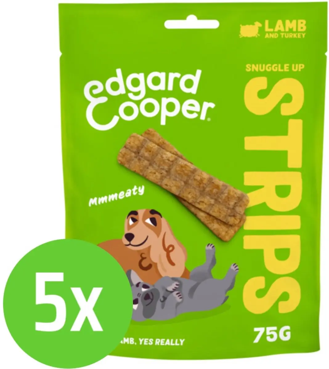 Edgard & Cooper Strips Lamb 75 gr