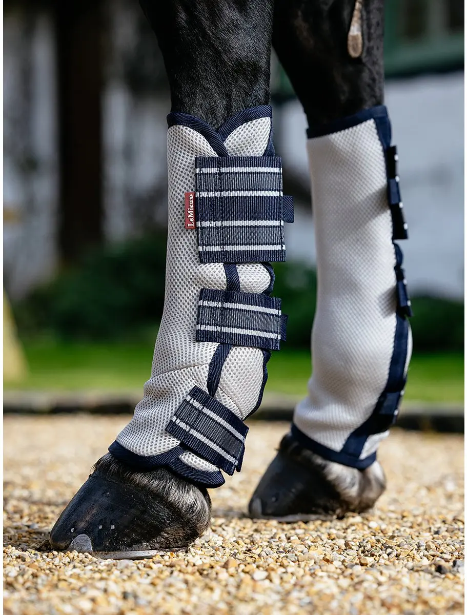 Lemieux Arika Mesh Beenbeschermers M - Donkerblauw - afbeelding 2 van 5