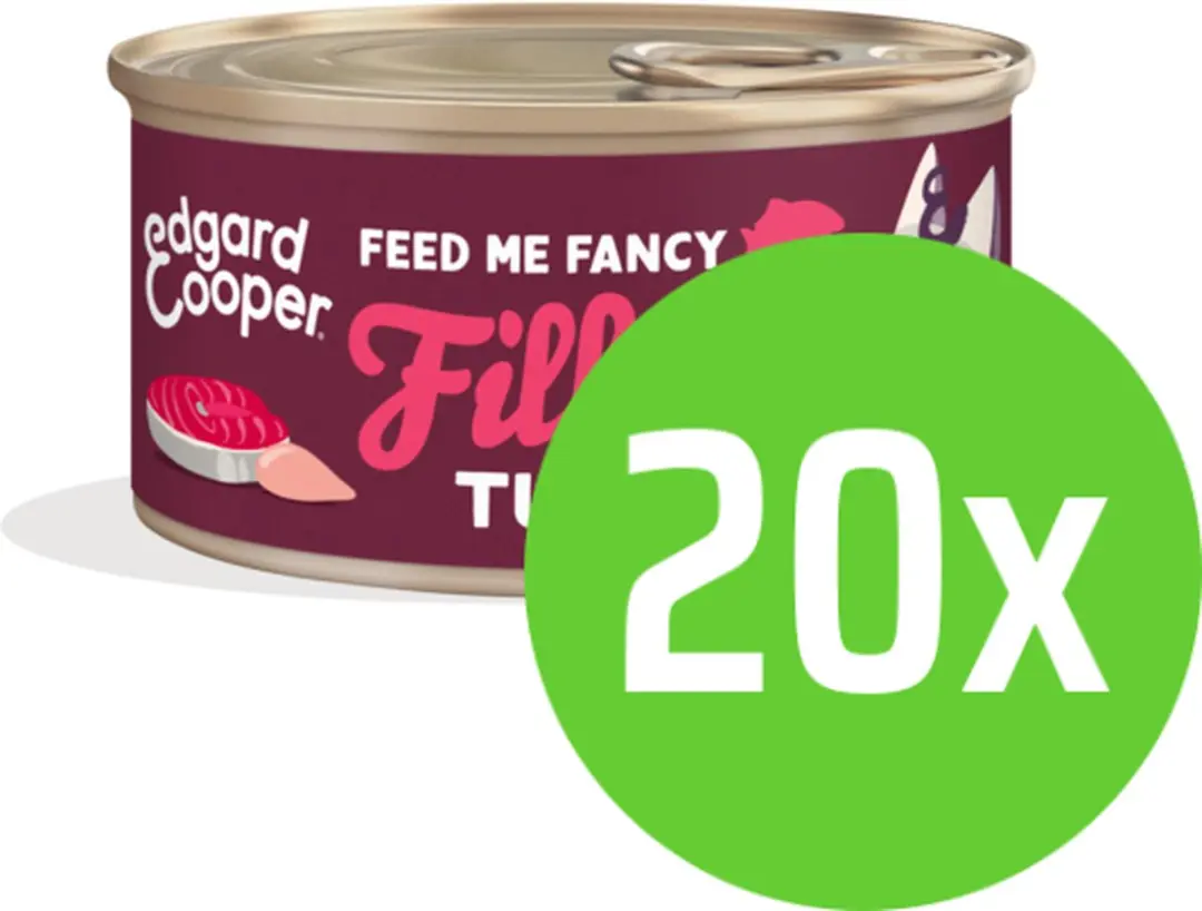 Edgard & Cooper Kattenvoer Fillets Tonijn