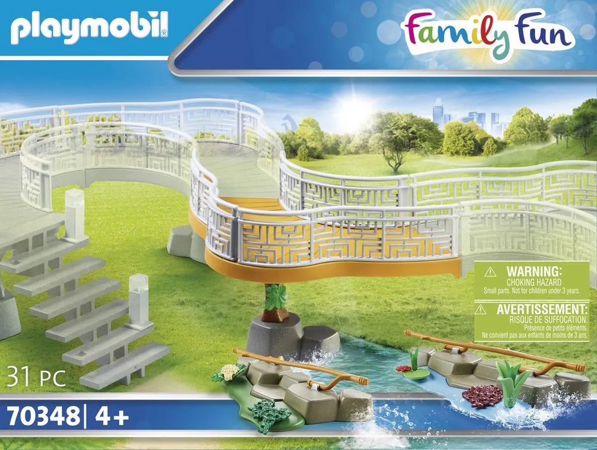Playmobil Family Fun Dierenpark Uitbreidingsset 70348