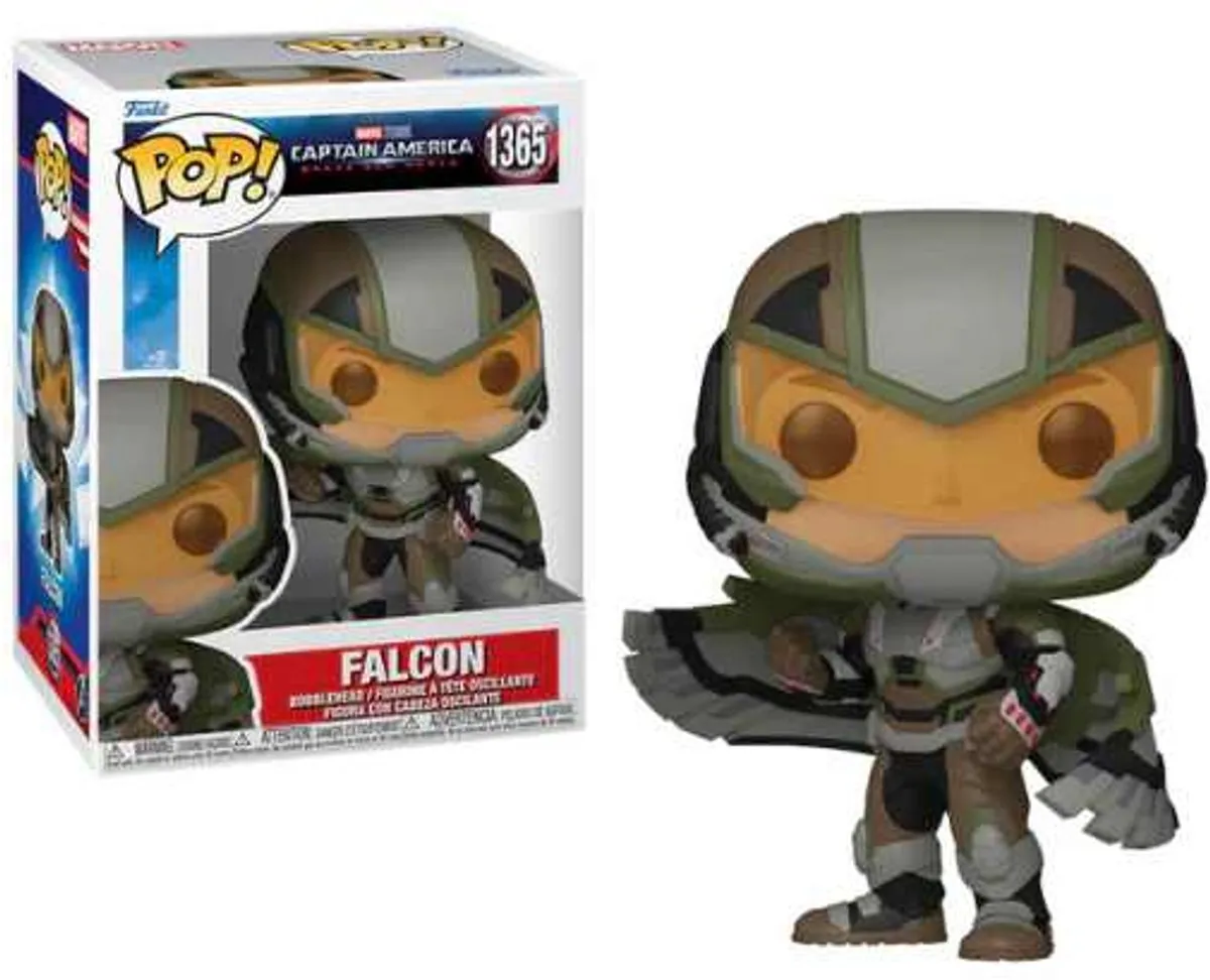 Funko Captain America Brave New World - Falcon Pop! Vinylfiguur - Multicolor