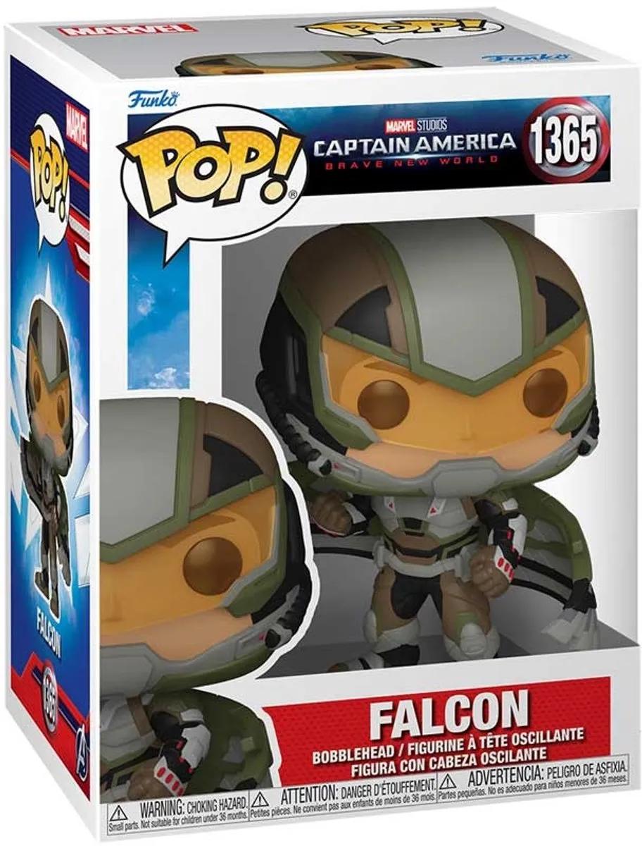 Funko Captain America Brave New World - Falcon Pop! Vinylfiguur - Multicolor