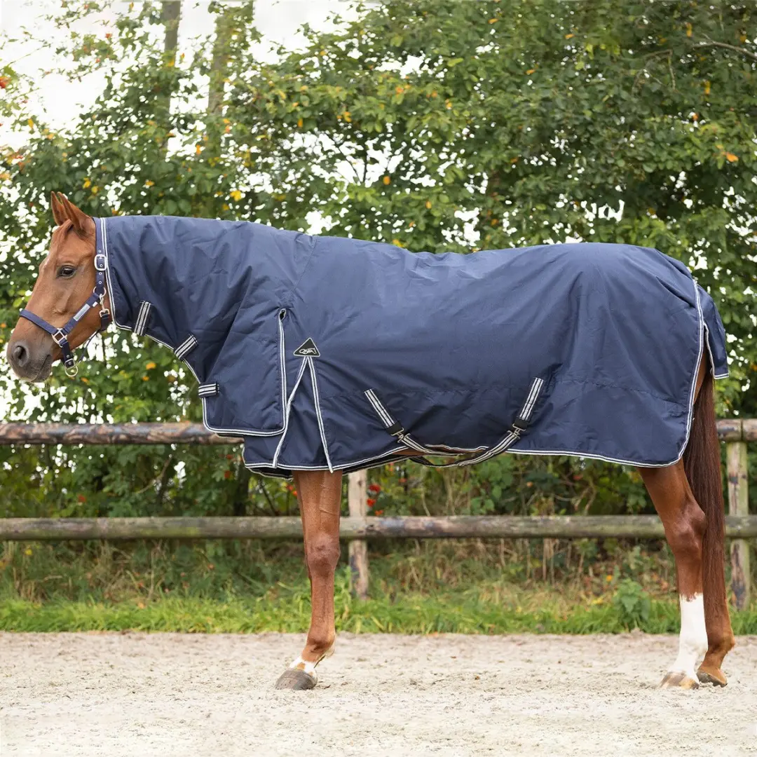 QHP Turnout Deken 300g Donkerblauw