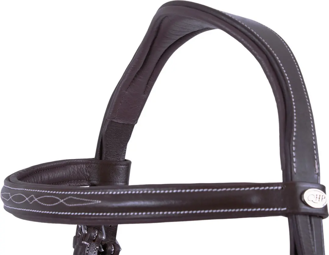 QHP Hoofdstel Luxe Stiksel Pony