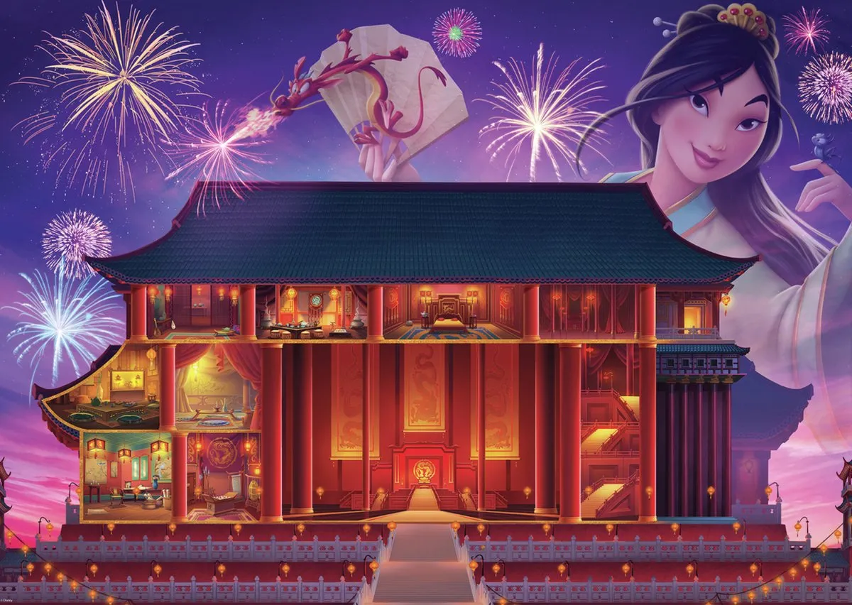 Ravensburger Disney Princess Mulan Kasteel 1000 Stuks