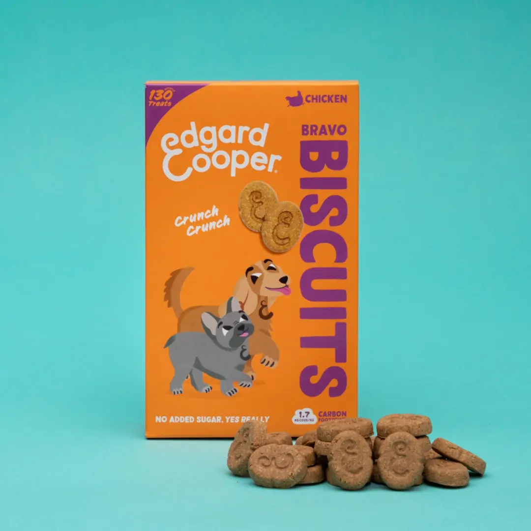 Edgard & Cooper Hondensnacks Kip 4x400g