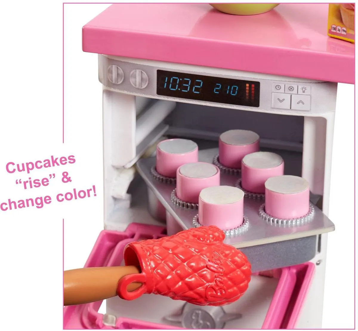 Barbie Cupcake Speelset FHP57 - Multicolor