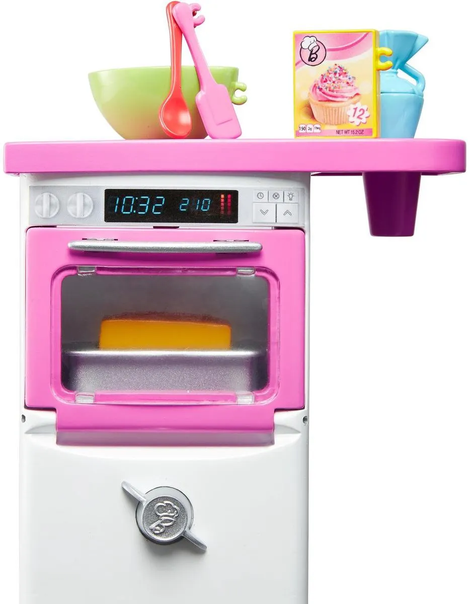 Barbie Cupcake Speelset FHP57 - Multicolor