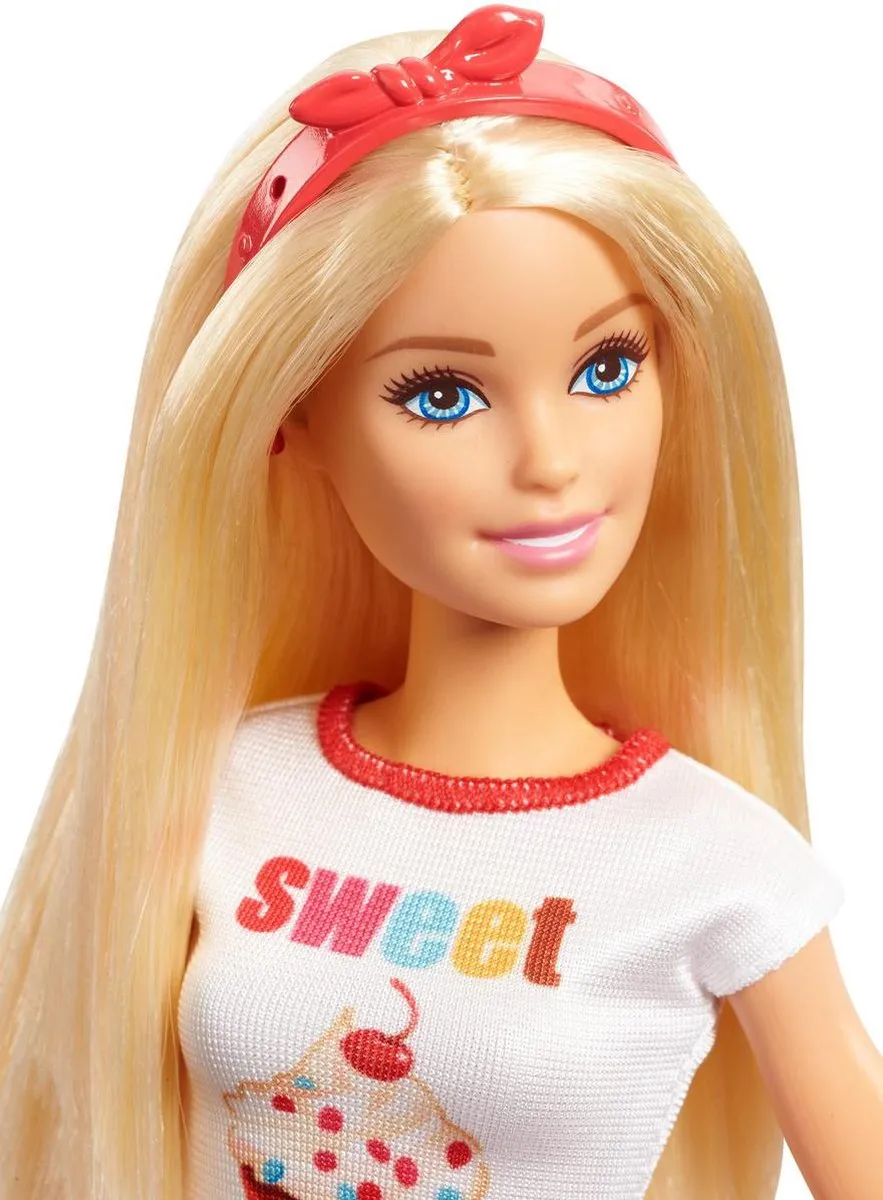 Barbie Cupcake Speelset FHP57 - Multicolor