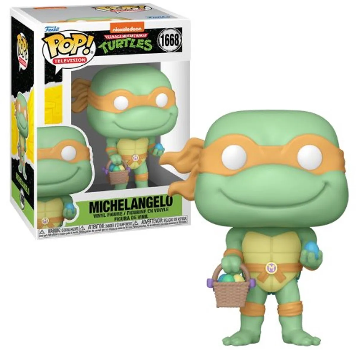 Funko Pop! TMNT Michaelangelo Paas #1668 - Multicolor