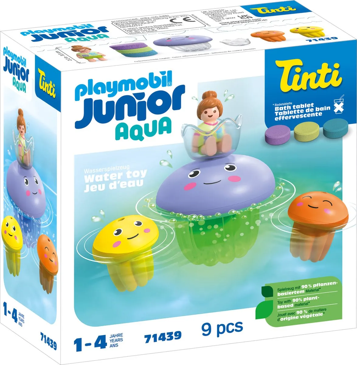 Playmobil Junior & Tinti Kleurrijke Kwallenfamilie 71439