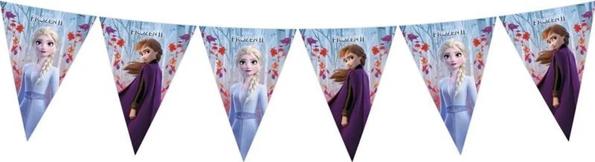 Disney Frozen 2 Vlaggenlijn 2m - Multi