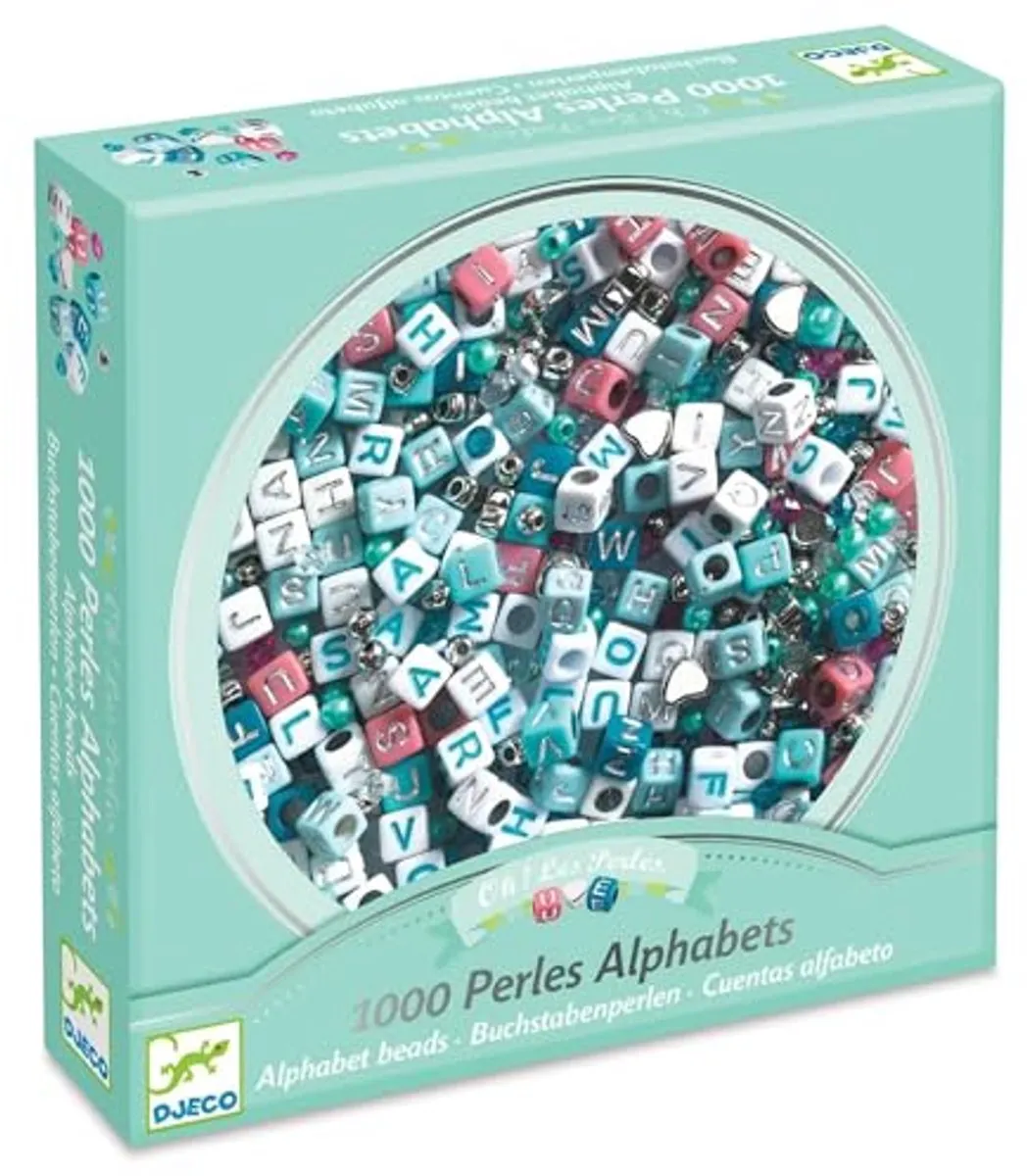 Djeco Alfabet Kralen Multicolor - Sieraden Set