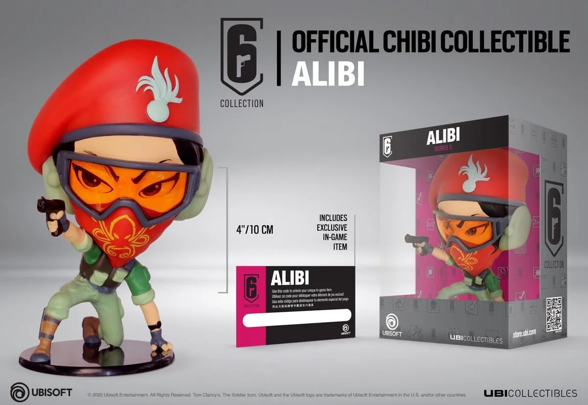 Ubisoft Six Collection Alibi Figurine 300114969 - Multicolor
