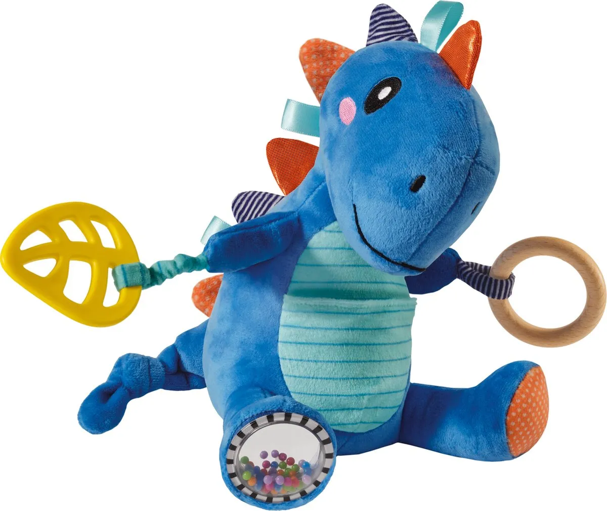SES Creative Tiny Talents Tex Sensorische T-rex - Dinosaurusknuffel