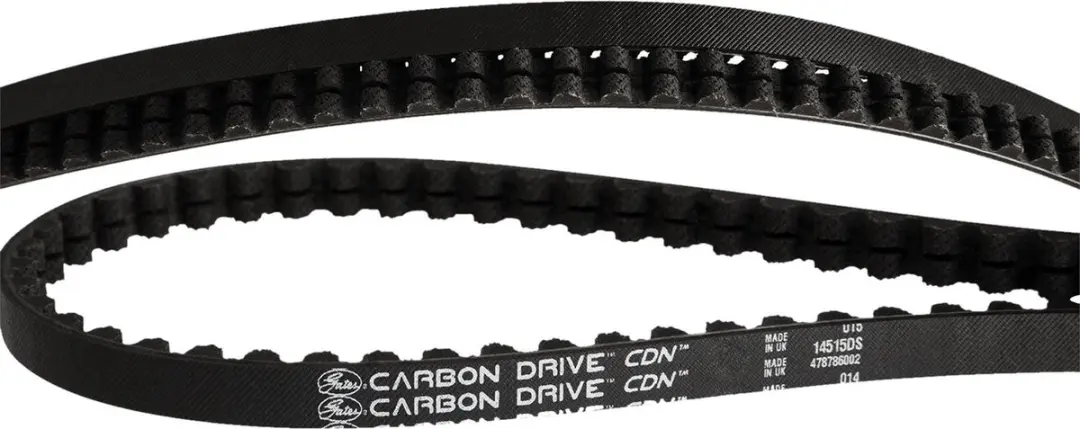 Gates CDX tandriem Carbon Drive 122T zwart