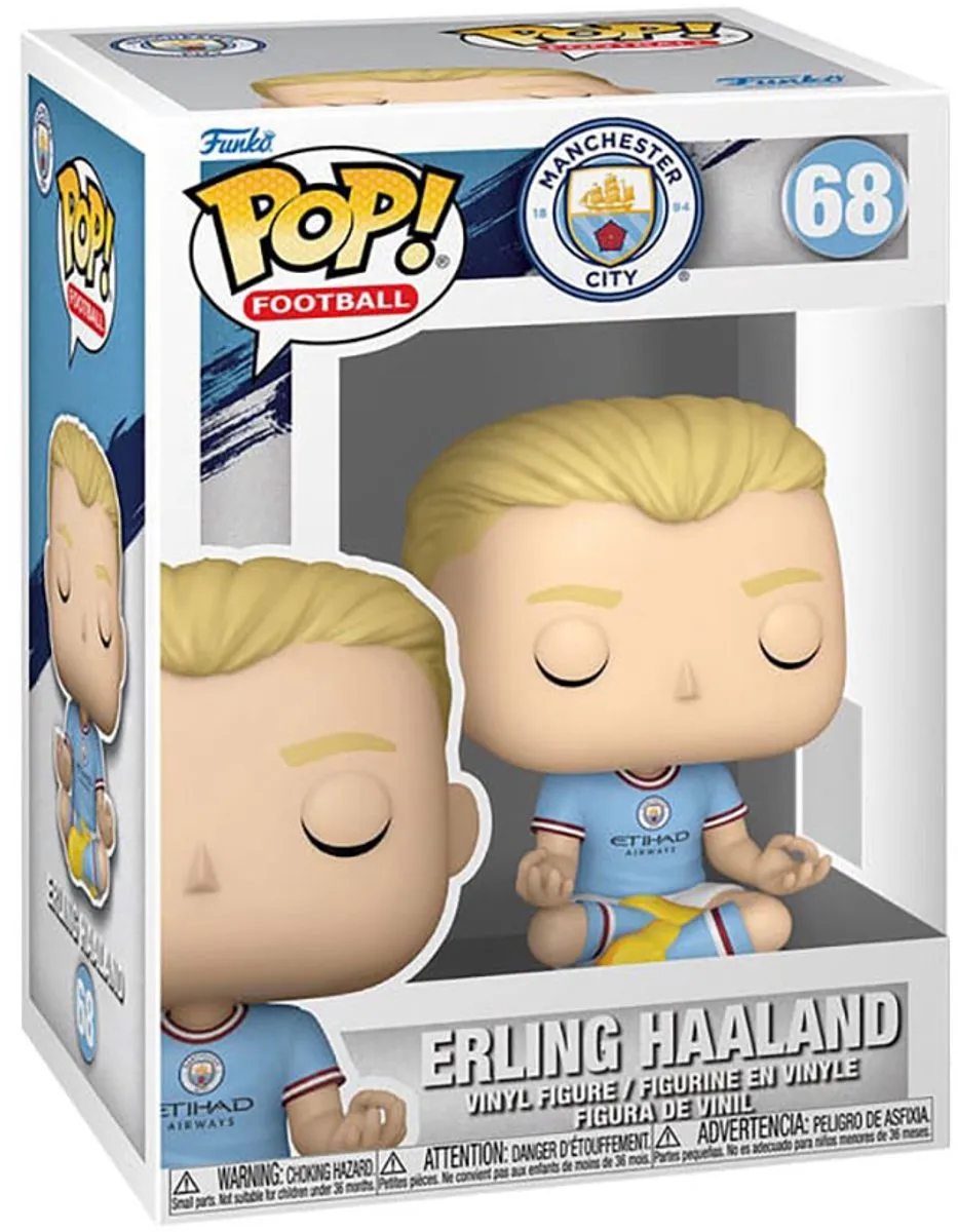 Funko Pop! Manchester City Erling Haaland #68 - Multicolor