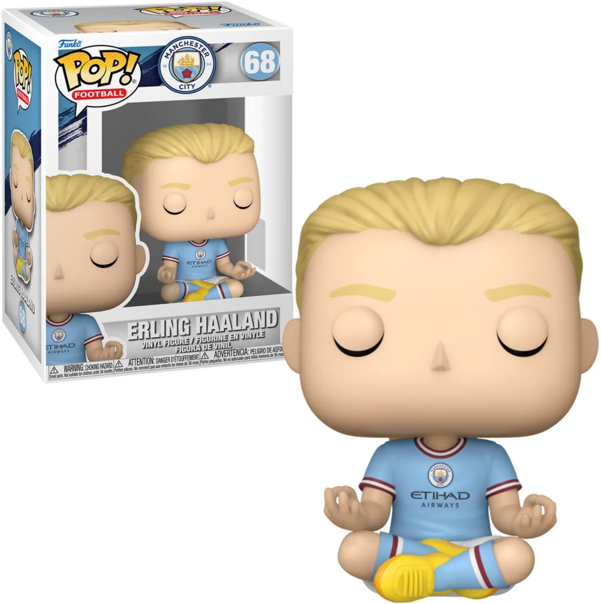 Funko Pop! Manchester City Erling Haaland #68 - Multicolor