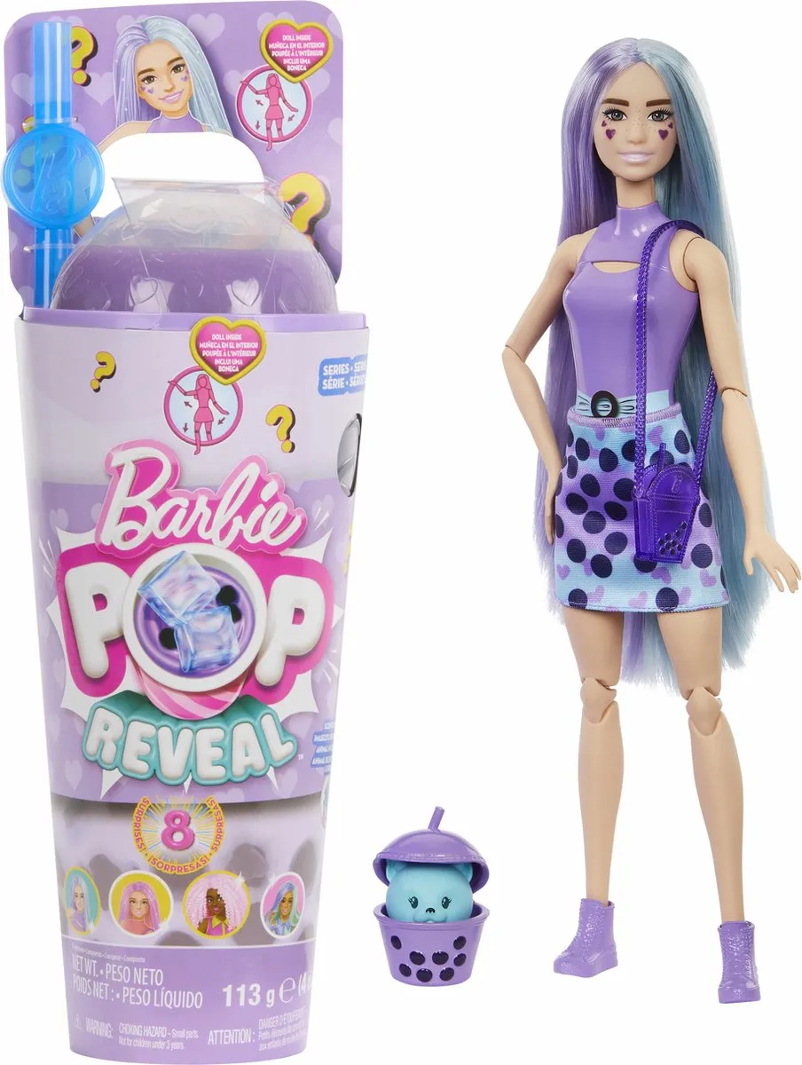 Barbie Reveal Bubbeltheepop Taro Melk HTJ19
