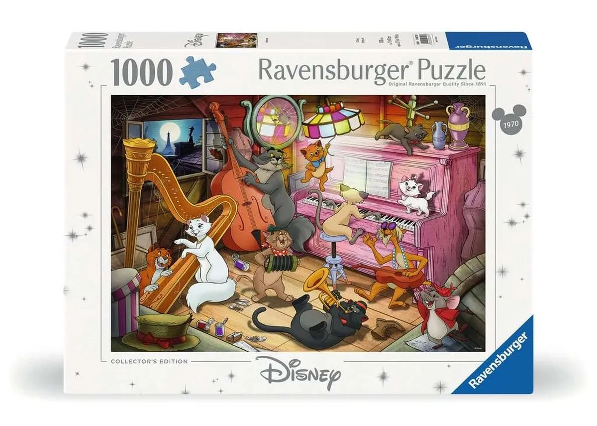 Ravensburger Disney Aristocats Puzzel 1000 Stuks - Multicolor