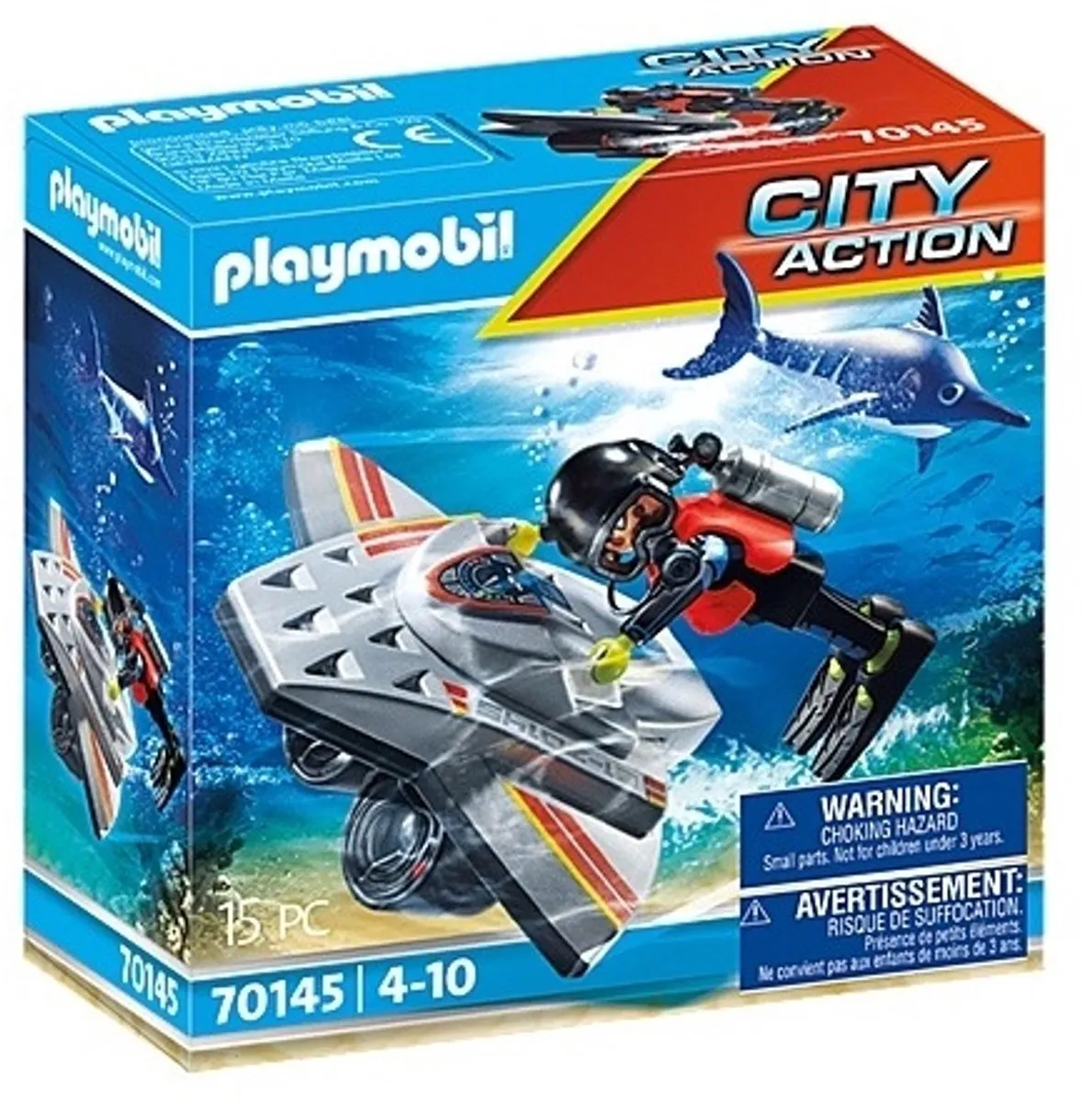 Playmobil City Action Redding op zee 70145