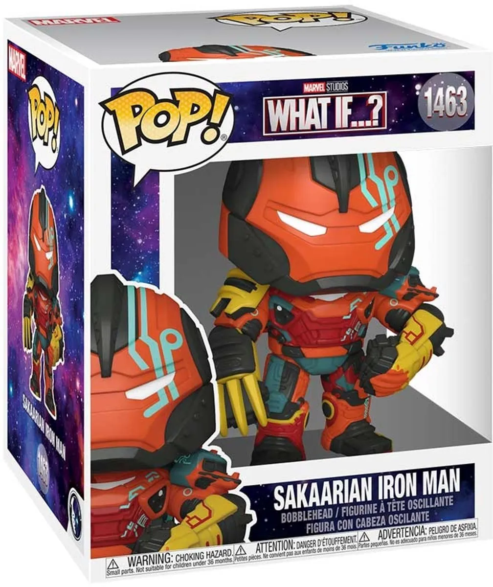 Funko Pop! Marvel What If Sakaarian Iron Man #1463 - Multi