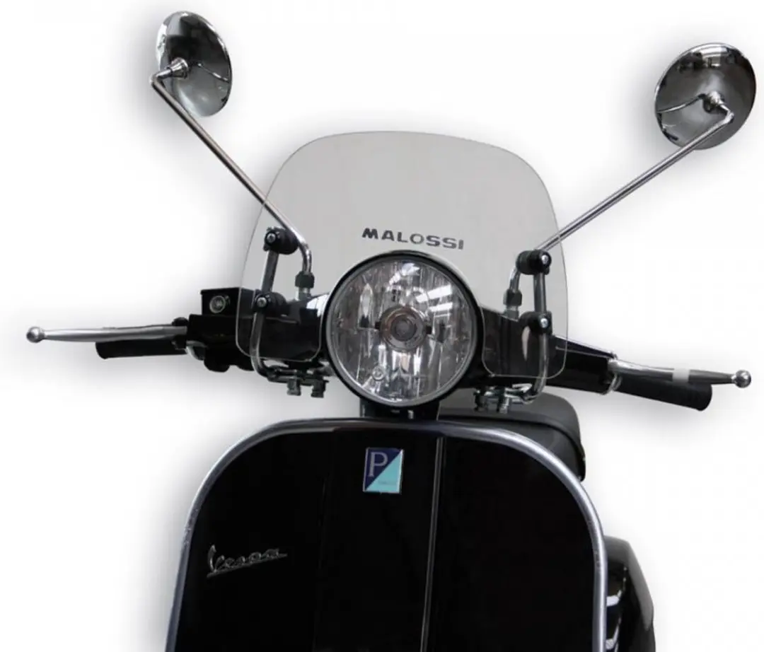 Malossi windbel en spring voor scooter LML 125 Star 4515122 / sport transparant