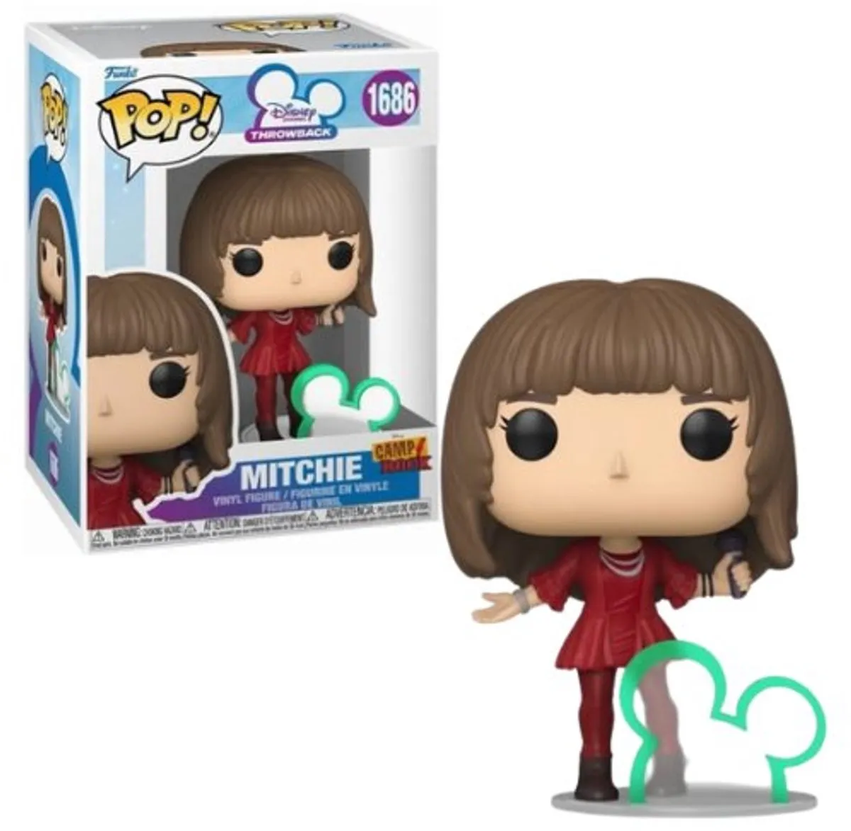 Funko Pop! Disney Throwback Camp Rock - Mitchie #1686 - Multicolor
