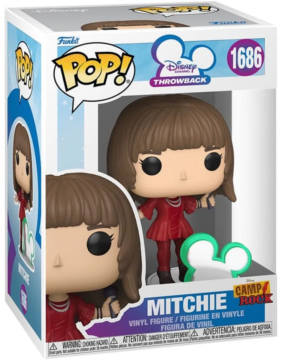Funko Pop! Disney Throwback Camp Rock - Mitchie #1686 - Multicolor