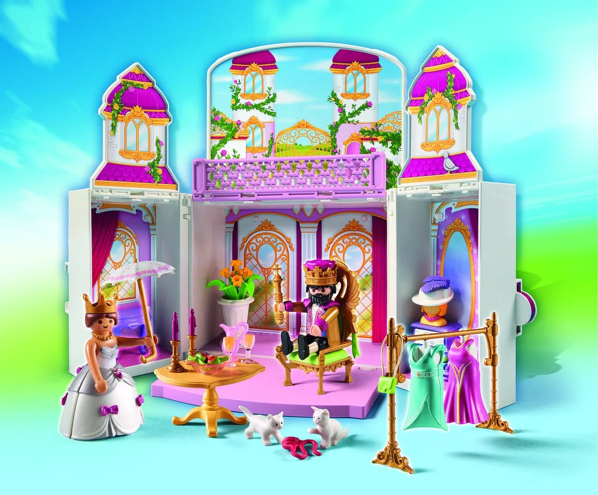 Playmobil Speelbox Koninklijk Hof 4898 - Roze