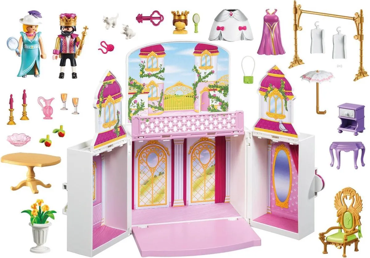 Playmobil Speelbox Koninklijk Hof 4898 - Roze - afbeelding 6 van 6