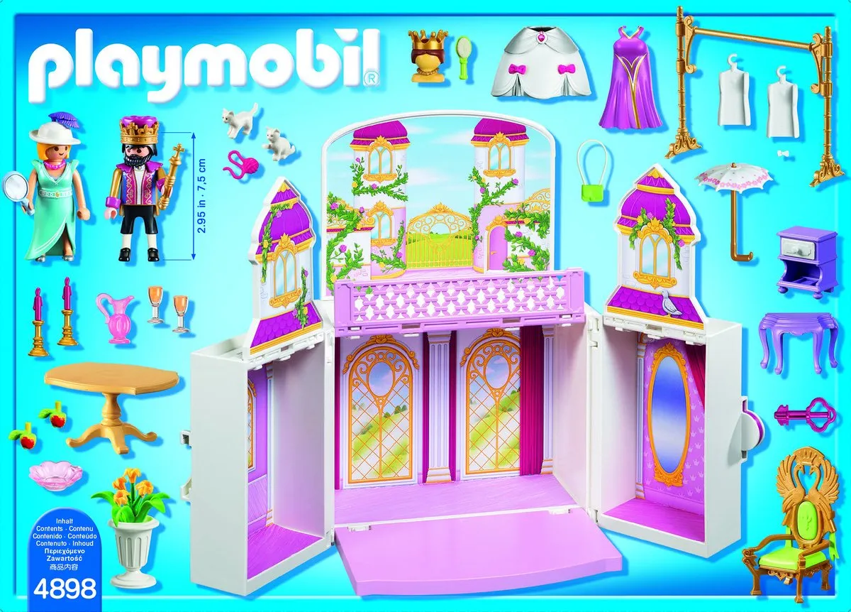 Playmobil Speelbox Koninklijk Hof 4898 - Roze