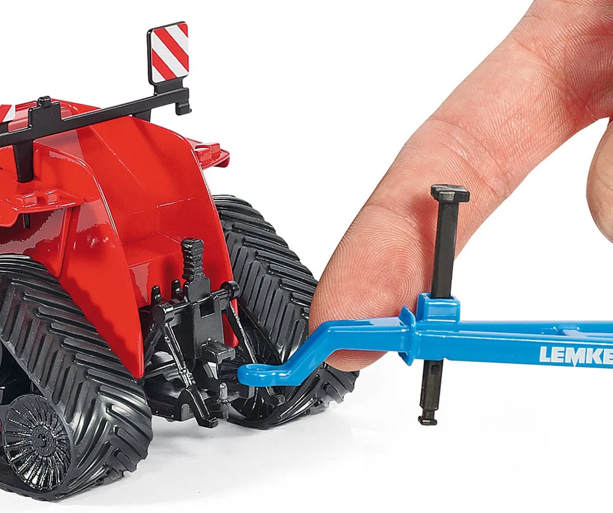 SIKU 3275 Case IH Quadtrac 600 Rupstractor 1:32 - Rood