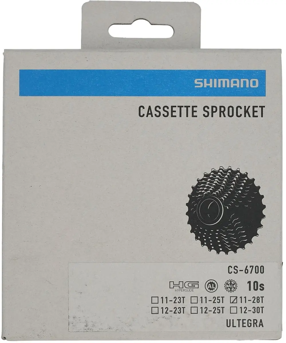 Shimano Ultegra CS6700 Cassette 10 Speed - 11-28T - afbeelding 2 van 6