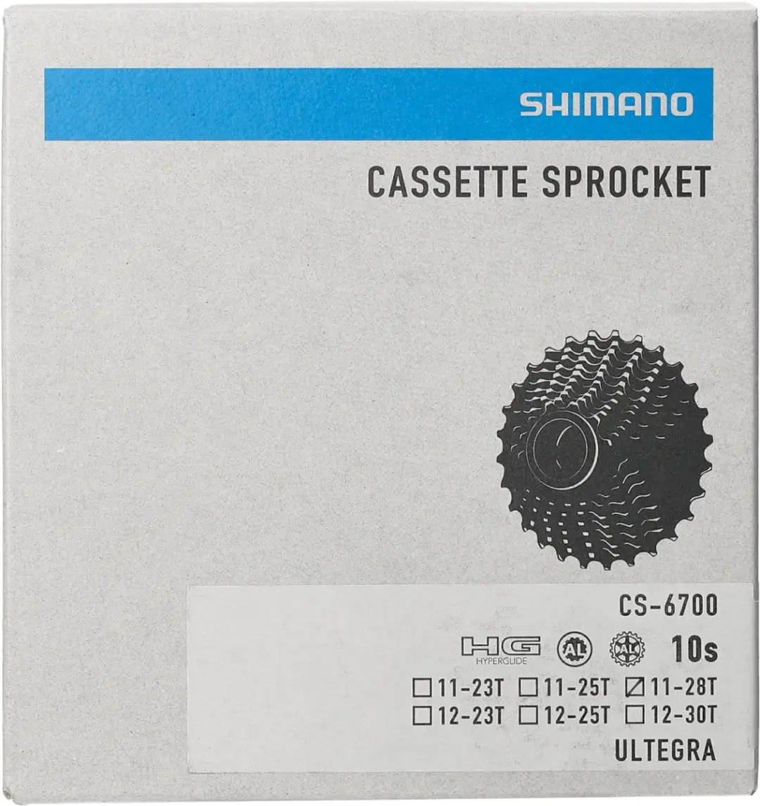 Shimano Ultegra CS6700 Cassette 10 Speed - 11-28T - afbeelding 4 van 6