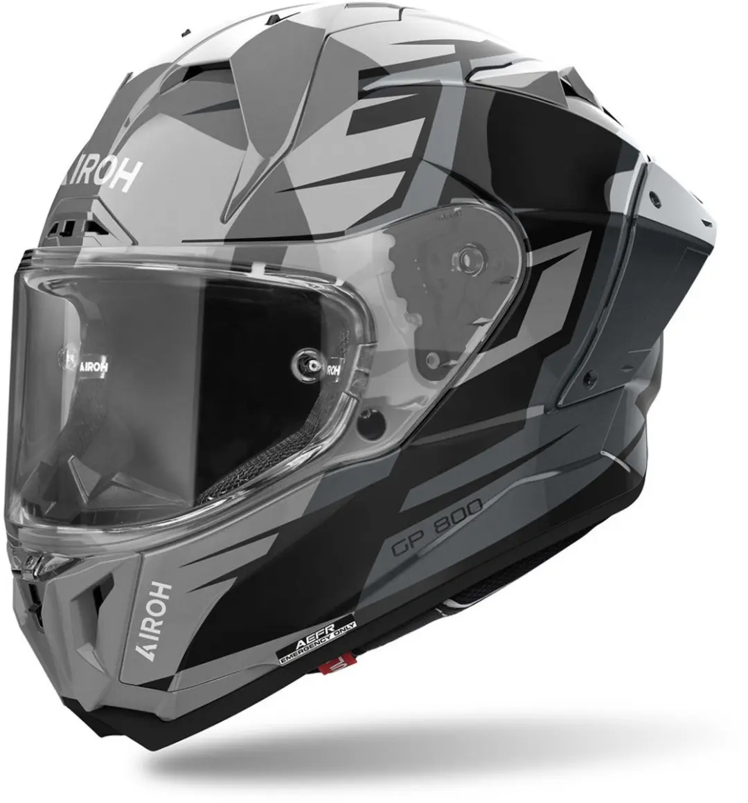 Airoh GP 800 Master Carbon Zwart Grijs Integraalhelm