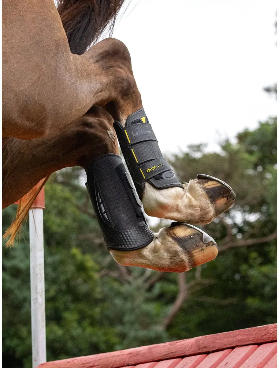 Lemieux Mimsafe XC Beenbeschermers L - 2 Stuks - Zwart