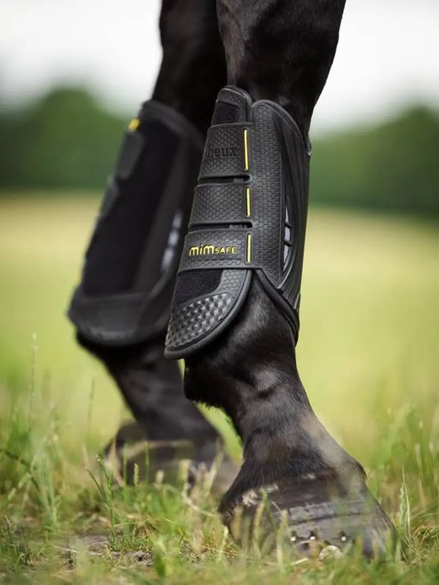 Lemieux Mimsafe XC Beenbeschermers L - 2 Stuks - Zwart